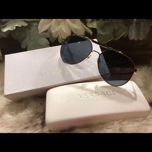 VERSACE Polarized Aviators